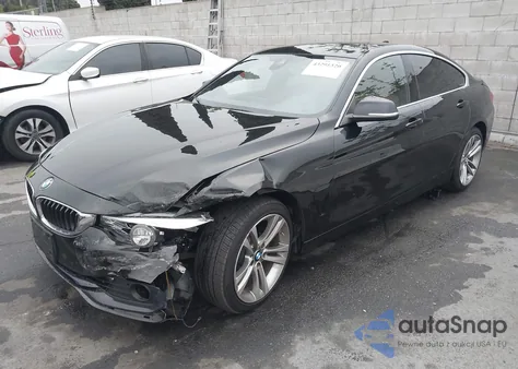 2019 BMW 430I Gran Coupe from USA, damaged, VIN WBA4J1C50KBM14315